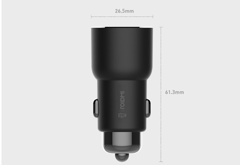 KTX-126099 Bluetooth Music Car Charger with USB Output – 12-24V Input, 5V/3400mA Output, Compatible with Mobile Devices and Tablets, Black