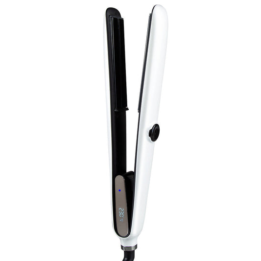 KTX-041043 Infrared Steam Spray Dual-Use Hair Straightener and Curler with Temperature Control