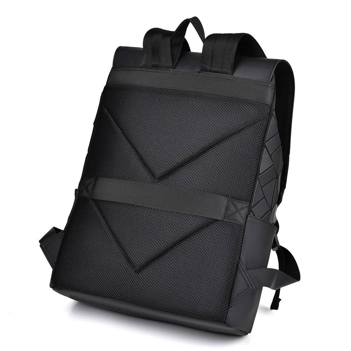 KTX-864339 Casual Clamshell Laptop Backpack with High Capacity, Waterproof Design and Breathable Shoulder Straps for Outdoor Use