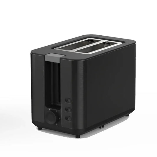 KTX-569107 Electric Black 2-Slice Bun Bread Toaster for Home Use