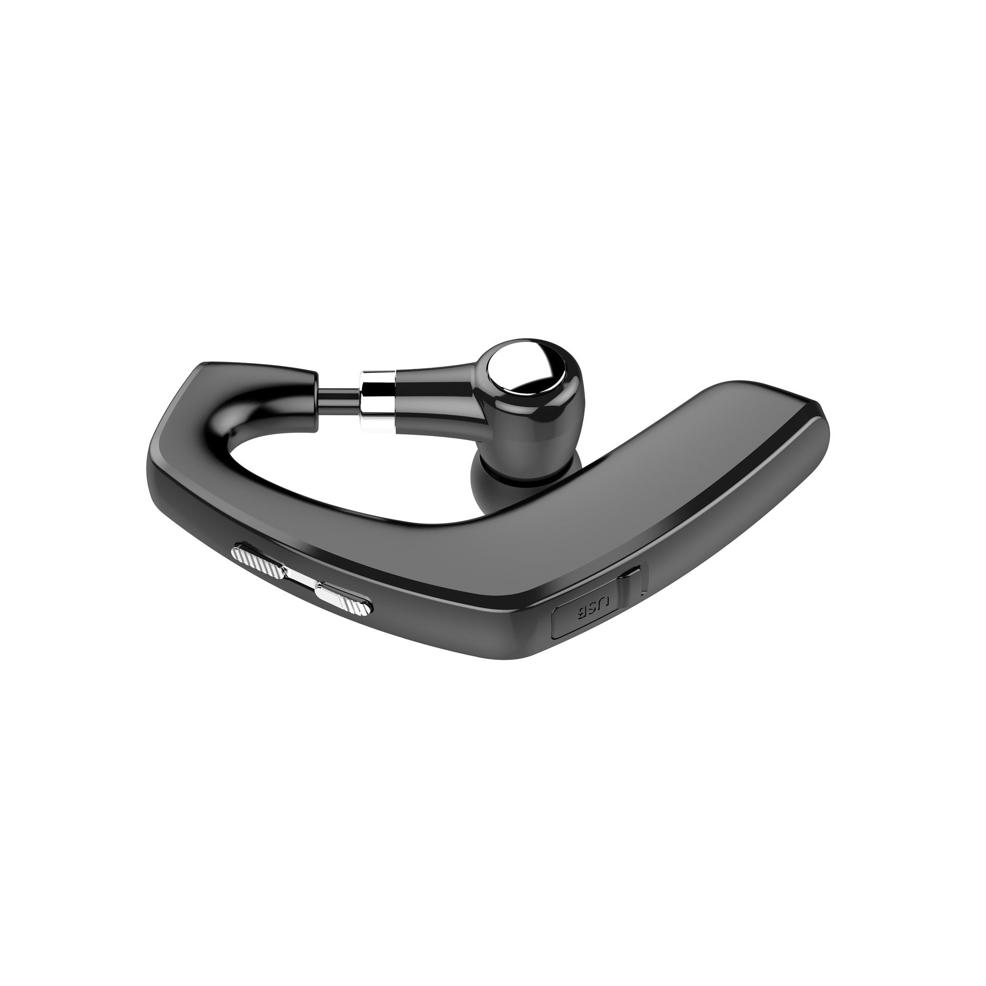 KTX-295891 Bluetooth 5.0 Wireless Ear Hook Headset with Battery Display and Touch Control
