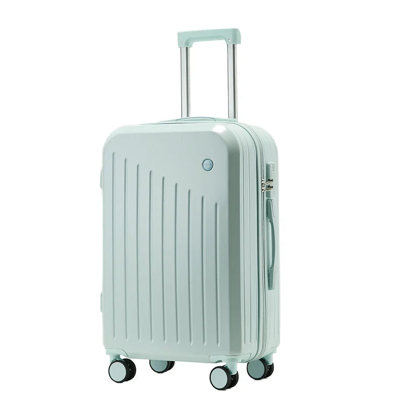 KTX-097491 Compact ABS Luggage Set with Cup Holder – Mini and 20-Inch Travel Suitcases for Convenient Travel Essentials