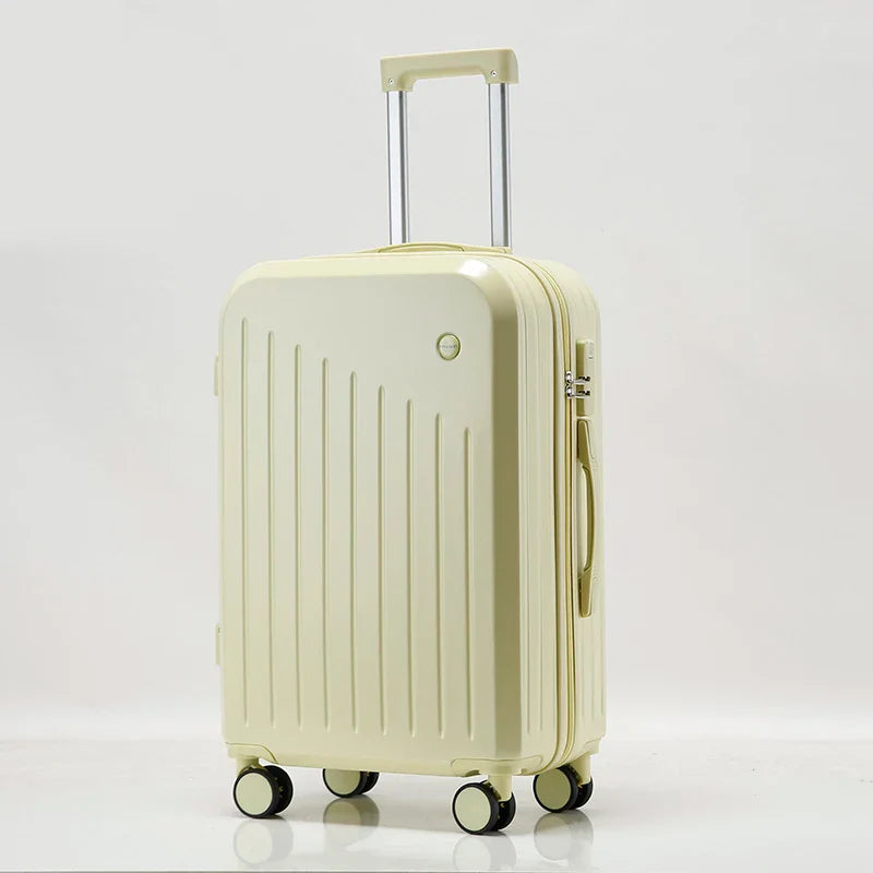 KTX-097491 Compact ABS Luggage Set with Cup Holder – Mini and 20-Inch Travel Suitcases for Convenient Travel Essentials