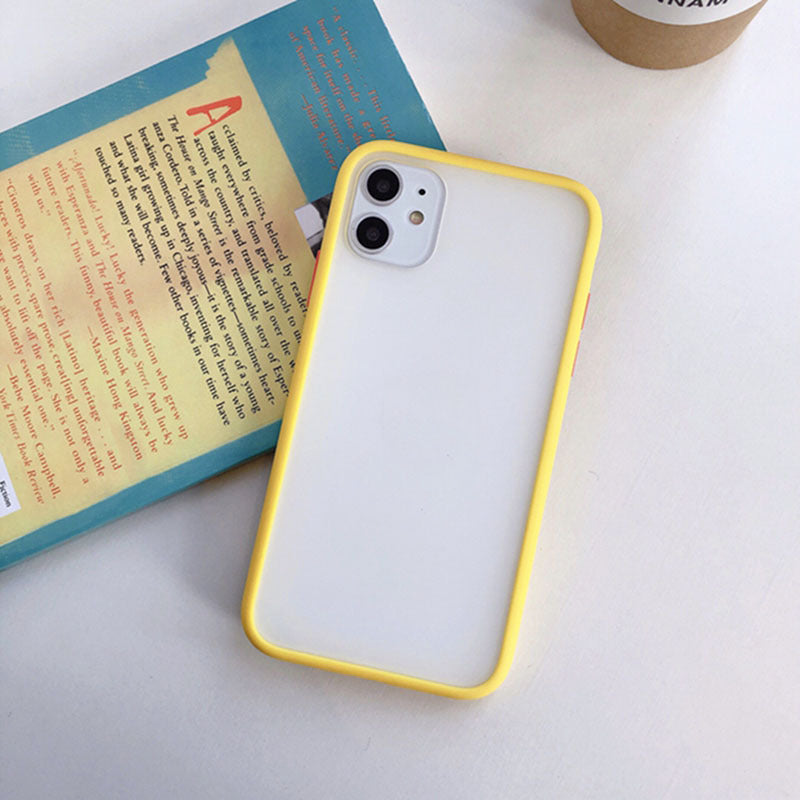 KTX-139155 Frosted Silicone Protective Case for Phones