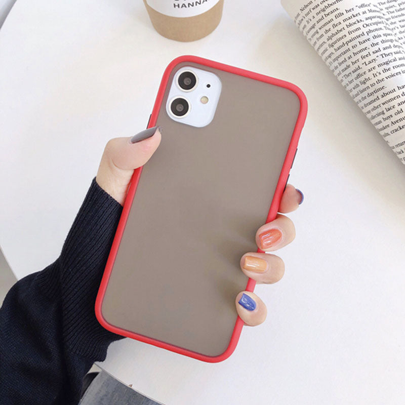 KTX-139155 Frosted Silicone Protective Case for Phones