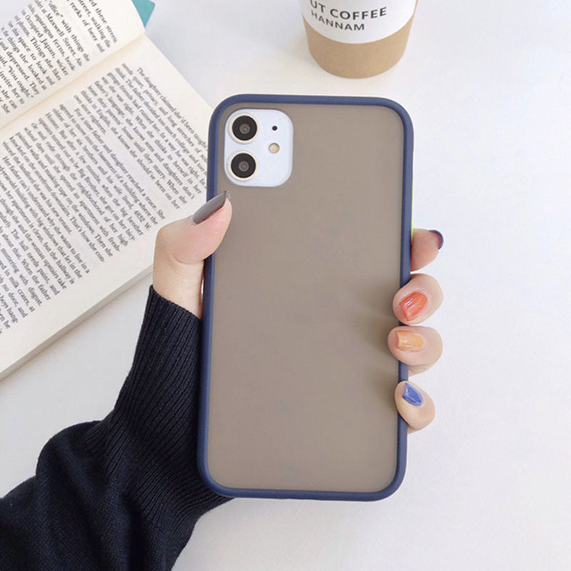KTX-139155 Frosted Silicone Protective Case for Phones