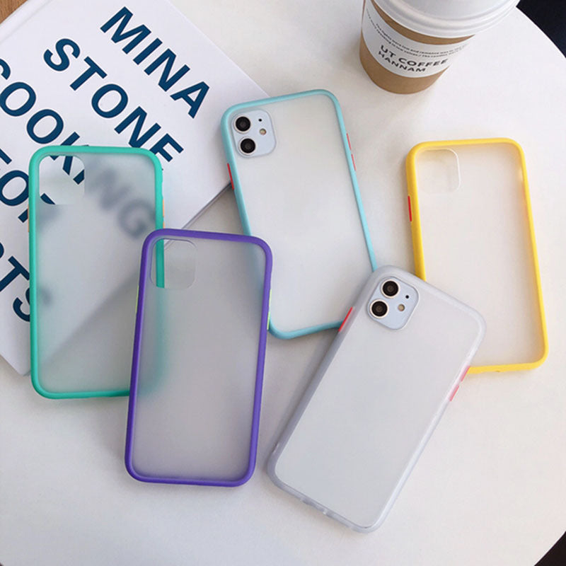 KTX-139155 Frosted Silicone Protective Case for Phones