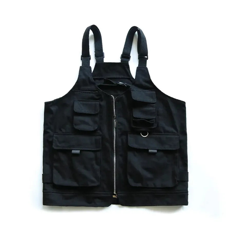 KTX-684499 Multifunctional Outdoor Apron Vest for Camping, Fishing, Gardening, and More