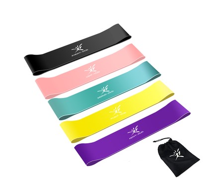 KTX-930835 Durable Resistance Elastic Rubber Bands for Exercise and Workouts