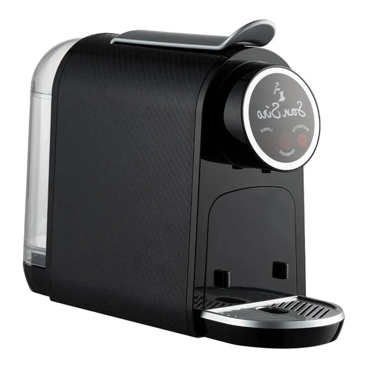 KTX-162067 Single Serve Automatic Coffee Machine with LED Touch Control - 1400W Electric Coffee Maker for Home Use