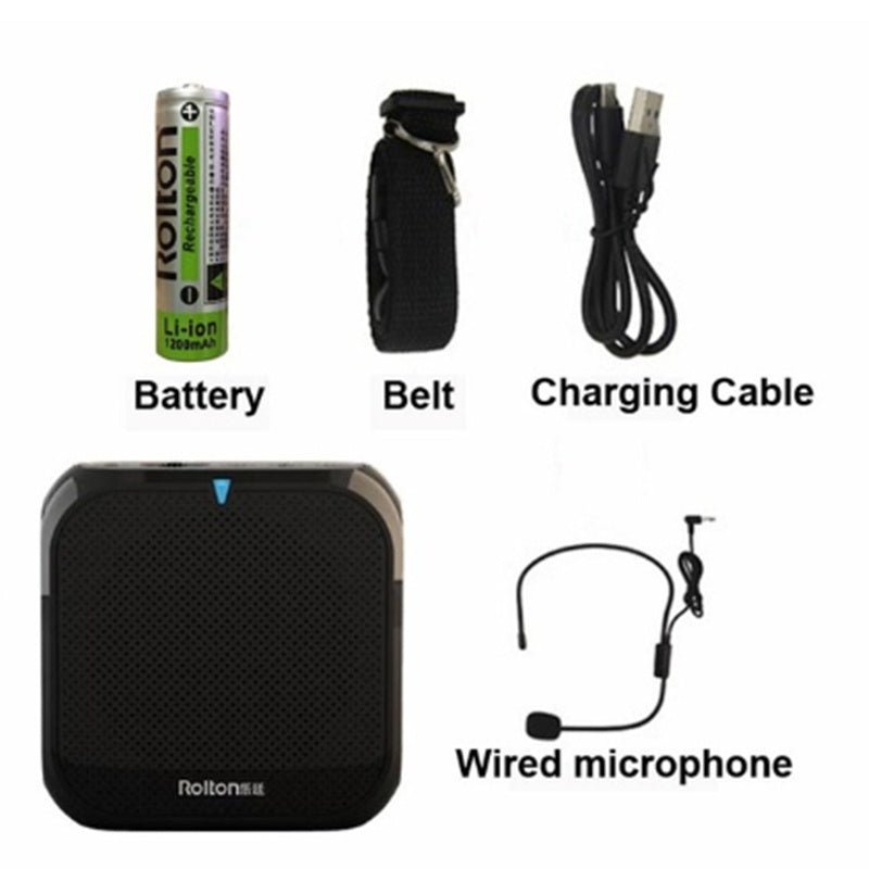 KTX-706515 Wired Mini Bee Loudspeaker with ABS Plastic Body, Model K400, 5W Output Power