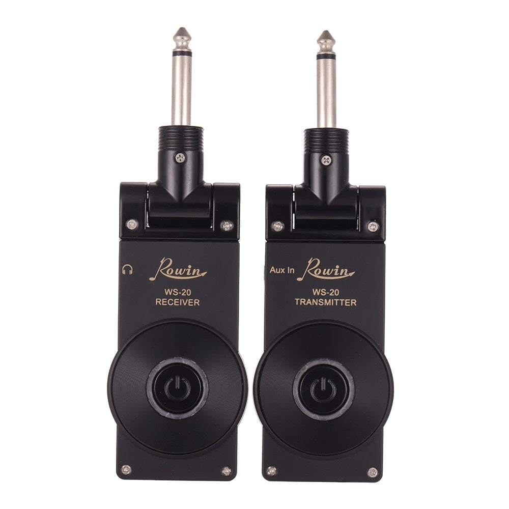 KTX-535123 Wireless Guitar and Instrument Transmitter Receiver System, 2.4GHz Transmission, 30M Range, 105dB Dynamic Range, Plug and Play