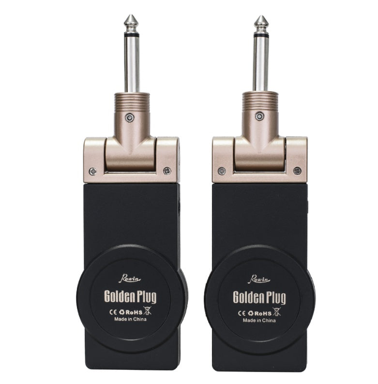 KTX-535123 Wireless Guitar and Instrument Transmitter Receiver System, 2.4GHz Transmission, 30M Range, 105dB Dynamic Range, Plug and Play