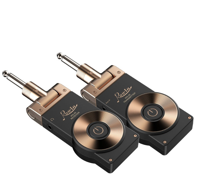 KTX-535123 Wireless Guitar and Instrument Transmitter Receiver System, 2.4GHz Transmission, 30M Range, 105dB Dynamic Range, Plug and Play