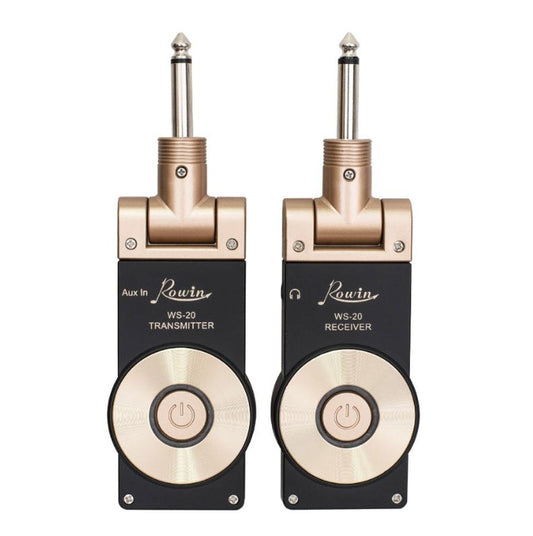 KTX-535123 Wireless Guitar and Instrument Transmitter Receiver System, 2.4GHz Transmission, 30M Range, 105dB Dynamic Range, Plug and Play