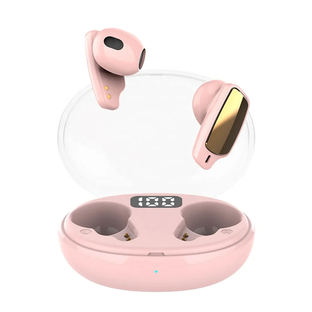 KTX-048531 Bluetooth TWS Earbuds with Wireless Charging and Enhanced Sound Quality