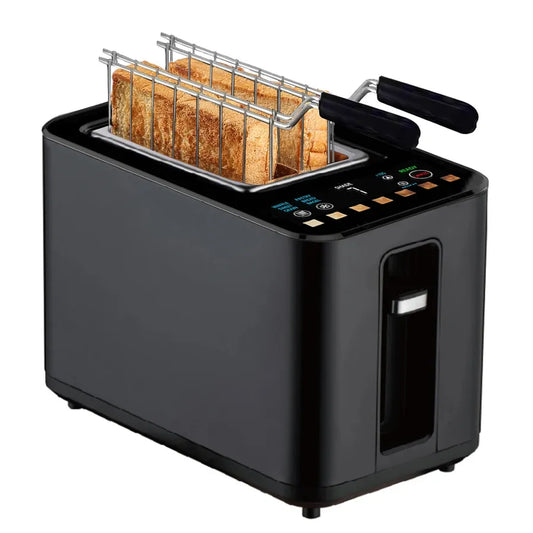 KTX-224467 Digital Timer Bread Toaster with Smart Touchscreen and Sandwich Clamps