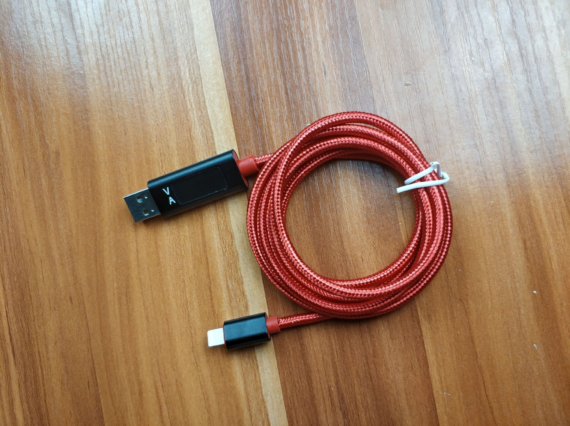 KTX-709395 Nylon Smart Display Data Cable for iPhone and Android Devices – Fast Charging and Data Transfer