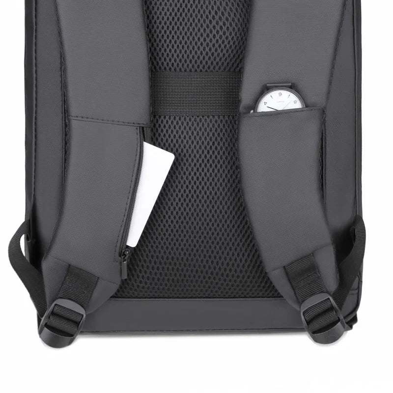 KTX-945683 Adjustable Large Capacity Outdoor Laptop Backpack with USB Charging Port for Travel and Office Use