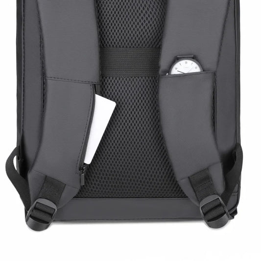 KTX-945683 Adjustable Large Capacity Outdoor Laptop Backpack with USB Charging Port for Travel and Office Use