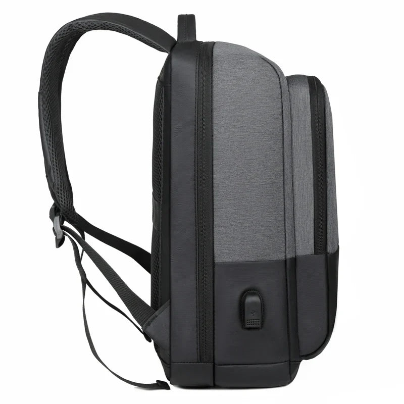 KTX-945683 Adjustable Large Capacity Outdoor Laptop Backpack with USB Charging Port for Travel and Office Use