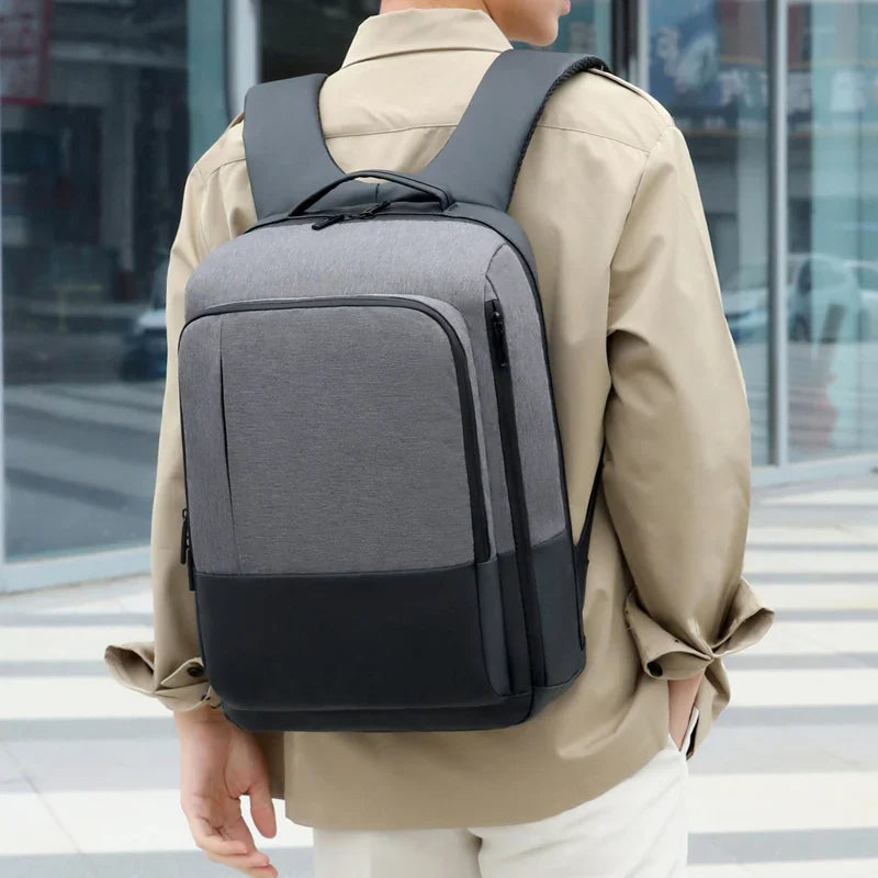 KTX-945683 Adjustable Large Capacity Outdoor Laptop Backpack with USB Charging Port for Travel and Office Use