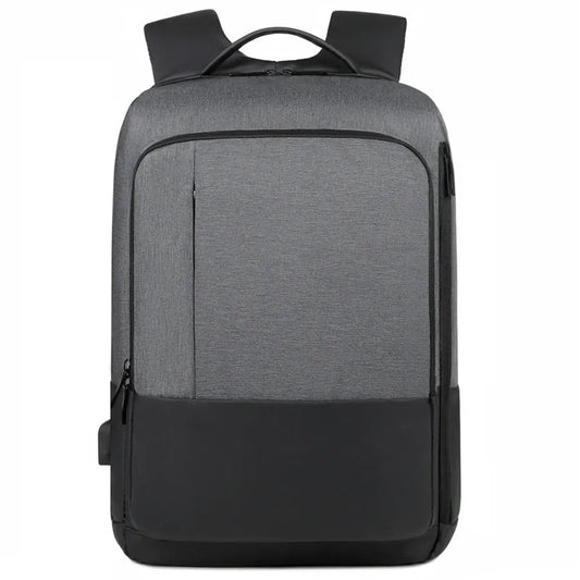 KTX-945683 Adjustable Large Capacity Outdoor Laptop Backpack with USB Charging Port for Travel and Office Use