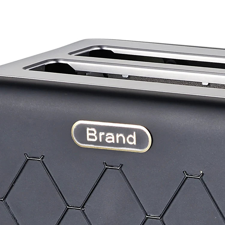 KTX-404115 Stainless Steel Cool Touch Toaster with Reheat and Defrost Functions for 2 Slices
