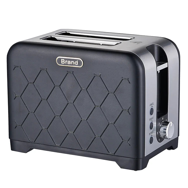 KTX-404115 Stainless Steel Cool Touch Toaster with Reheat and Defrost Functions for 2 Slices
