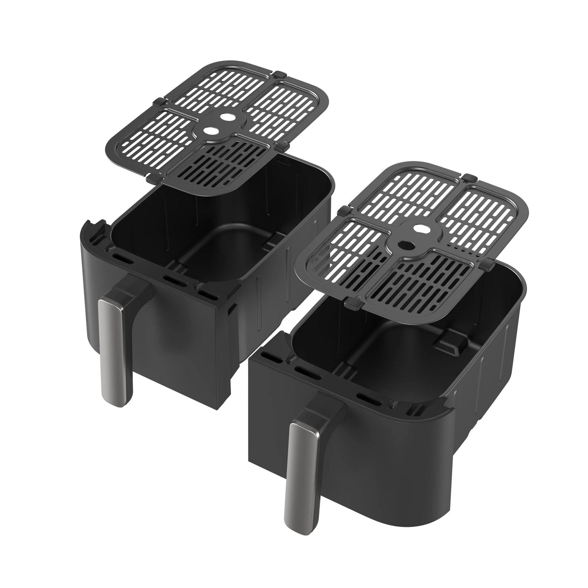 KTX-909971 Stainless Steel 11L Air Fryer with Dual-Core Technology and Twin Turbo Fans for Efficient Cooking