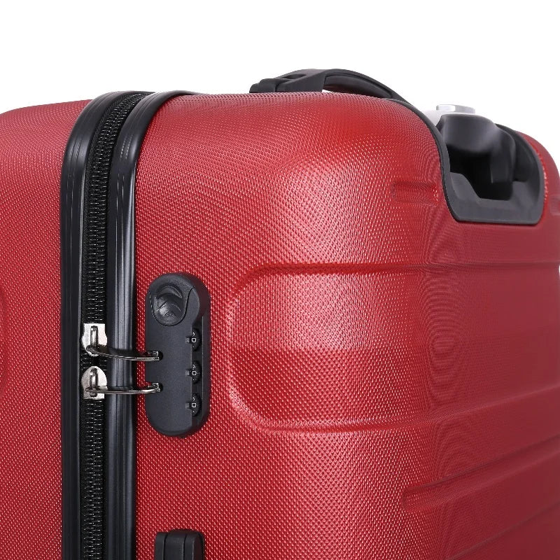 KTX-290643 3-Piece Carry-On Trolley Luggage Set for Travel