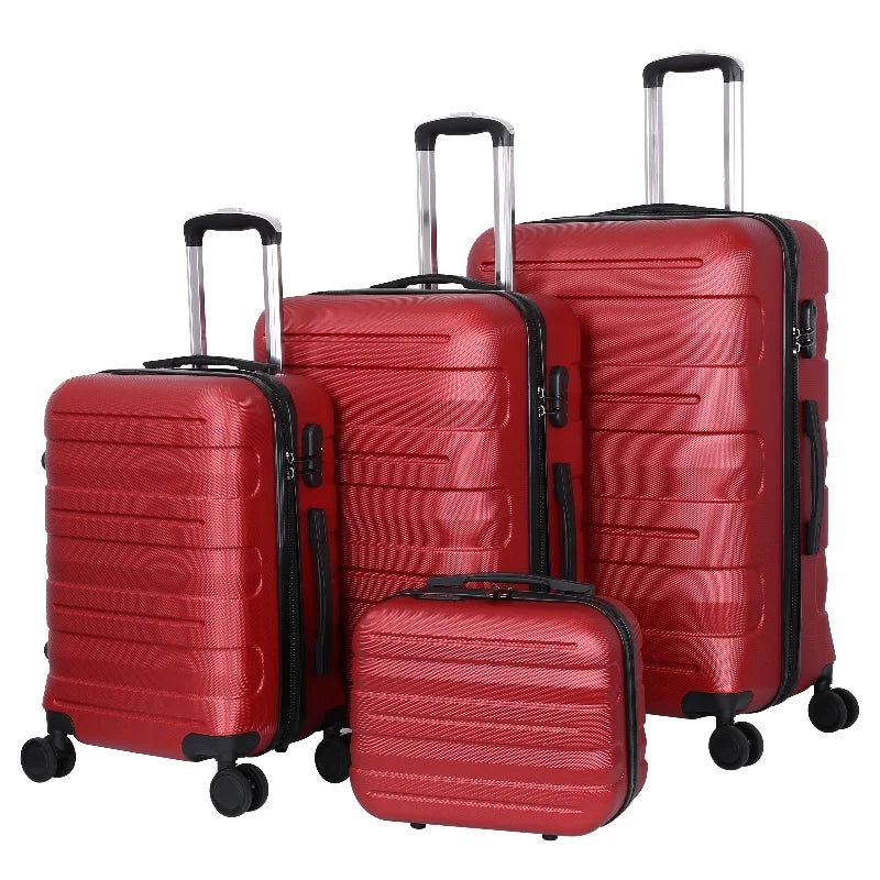 KTX-290643 3-Piece Carry-On Trolley Luggage Set for Travel