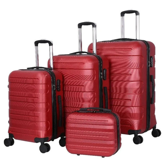 KTX-290643 3-Piece Carry-On Trolley Luggage Set for Travel