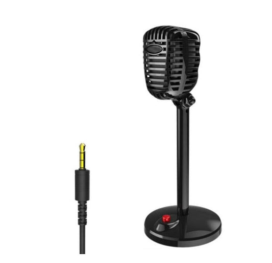 KTX-093331 USB Microphone with Adjustable Stand for Clear Recording, Podcasting, and Streaming