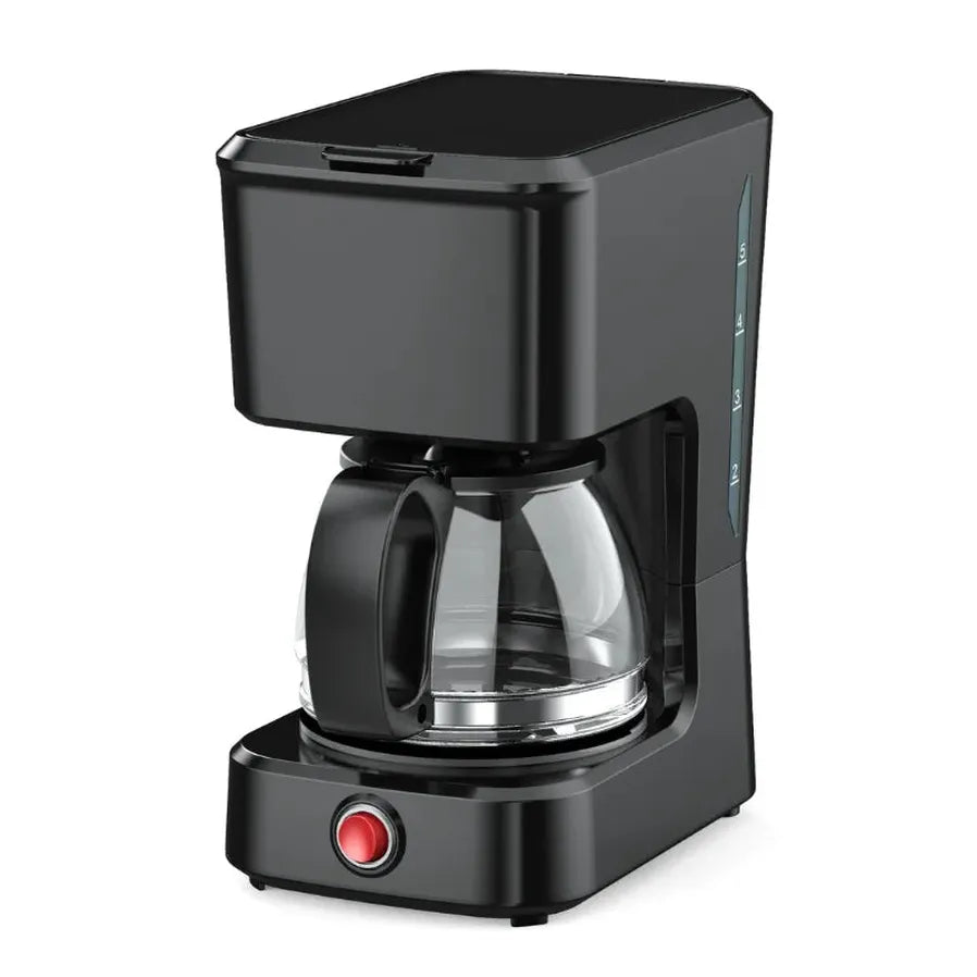 KTX-919187 Coffee Maker for 4 to 6 Cups with Clear Water Level Indicator and Ground Coffee Compatibility