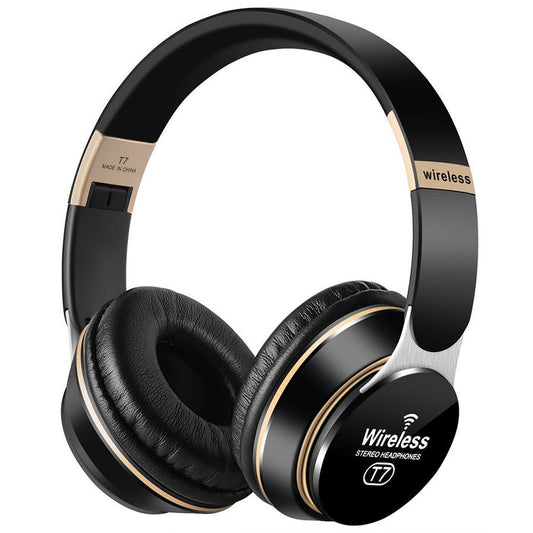 KTX-654035 Foldable Wireless Bluetooth Headset with Stereo Sound and Call Function - Compatible with Mobile Devices