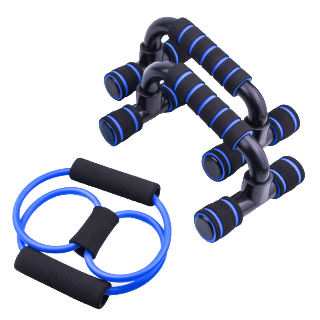 KTX-504851 Multifunctional Abdominal Wheel with 6-Piece Fitness Accessories