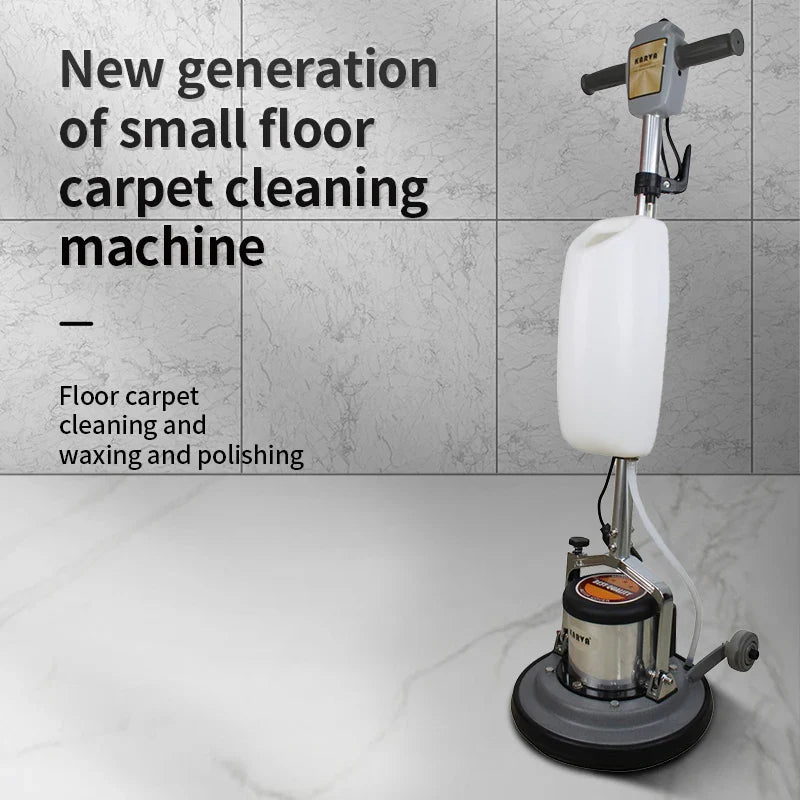 KTX-536019 Compact 13-Inch Multifunctional Floor Scrubber for Wood, Marble, and Ceramic Tile Cleaning