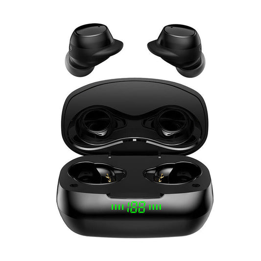 KTX-816019 Wireless TWS 5.0 Earbuds with Noise Reduction and Power Display for Music and Calls