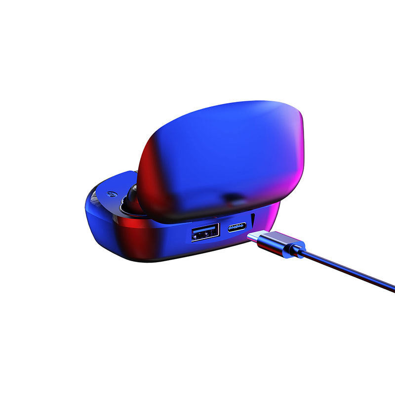 KTX-816019 Wireless TWS 5.0 Earbuds with Noise Reduction and Power Display for Music and Calls