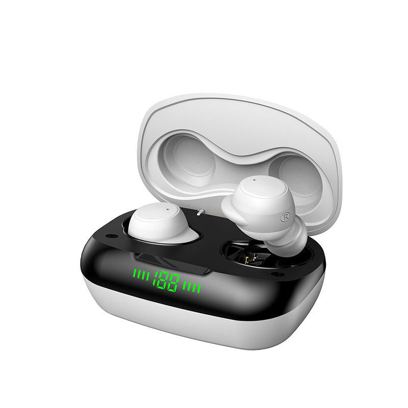 KTX-816019 Wireless TWS 5.0 Earbuds with Noise Reduction and Power Display for Music and Calls