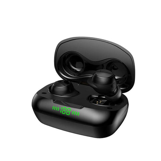 KTX-816019 Wireless TWS 5.0 Earbuds with Noise Reduction and Power Display for Music and Calls
