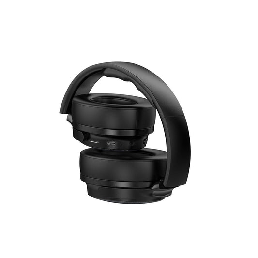KTX-034195 Folding Bluetooth Over-the-Head Wireless Headphones with Long Battery Life and Dual Modes