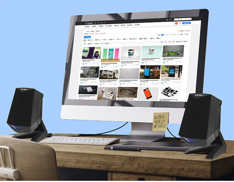 KTX-233107 USB 2.1 Multimedia Speakers with Wireless Subwoofer for Computers