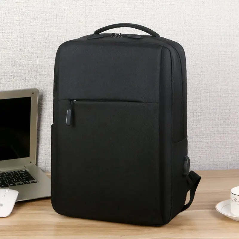 KTX-670035 Waterproof Oxford Polyester Travel Backpack with USB Port and Laptop Panelled Design