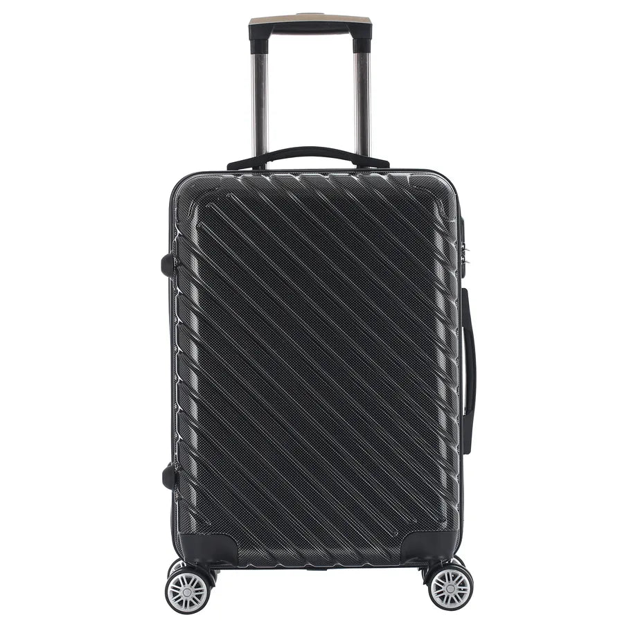 KTX-775251 24-Inch Universal Wheel Trolley Suitcase with 20-Inch Student Lock Box