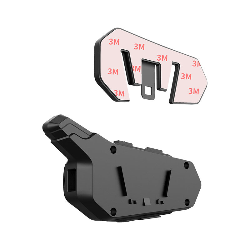 KTX-493651 Motorcycle Bluetooth Headset E1 with 5.0 Technology, 1km Communication Distance, Waterproof, 8-Hour Talk Time