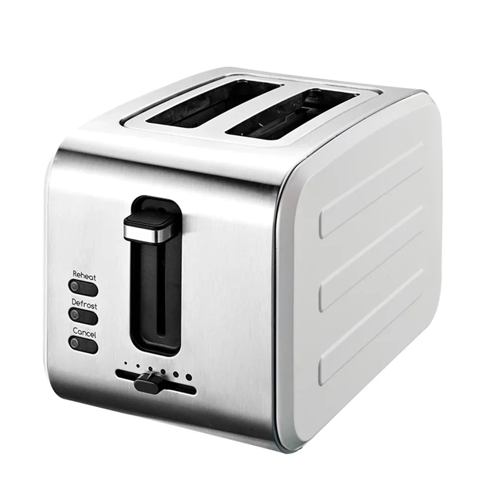 KTX-536339 Stainless Steel 2-Slice Electric Sandwich Toaster with Smart Features