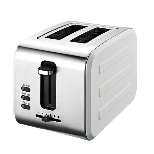 KTX-536339 Stainless Steel 2-Slice Electric Sandwich Toaster with Smart Features