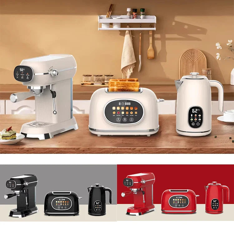 KTX-781523 Smart Touch Control 2-Slice Retro Toaster with Touch Screen Functionality
